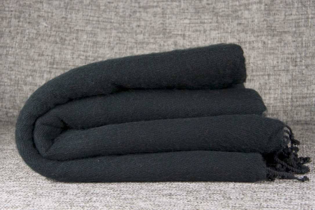 Black Wool Blanket Etsy Singapore