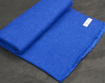 Koningsblauwe kasjmier sjaal Warm licht Wrap Travel Wrap Handgemaakte stal Ideaal cadeau voor hem of haar