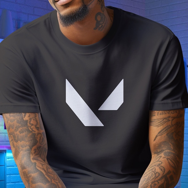 Valorant Logo Unisex T-shirt - Gamer Gift, Gaming Tee, Brother Gift - Unique Gift For Him or Her