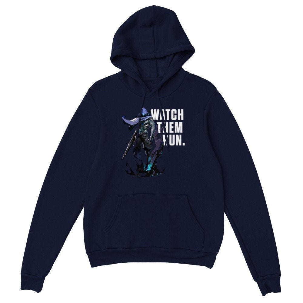 WATCH THEM RUN. Omen Hoodie From Valorant - Valorant Merch, Video Game,  Hoodie, Sweatshirt, Gifts for Him, Gifts for Her, Gamer Gift. - Etsy