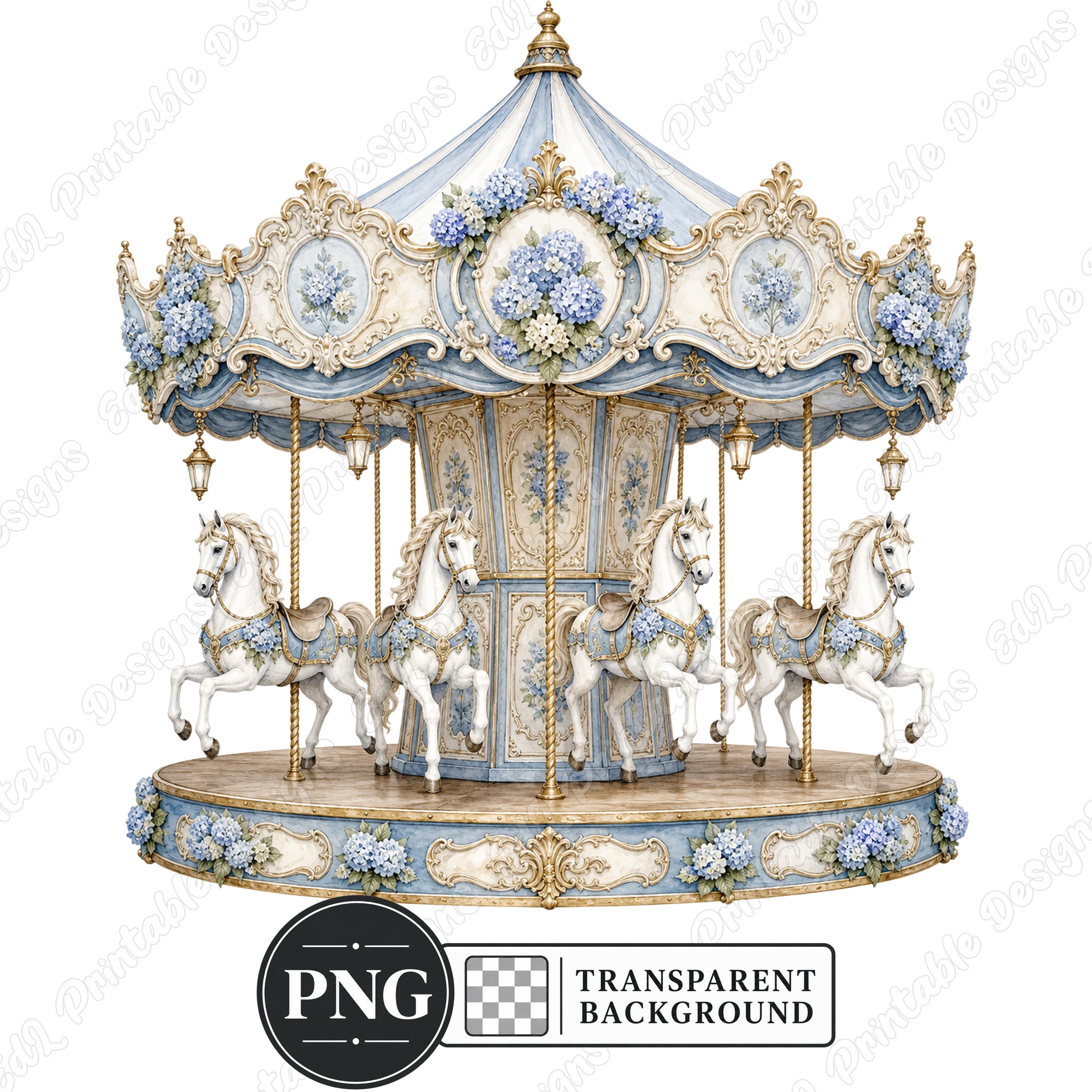 Vintage Merry Go Round - Etsy