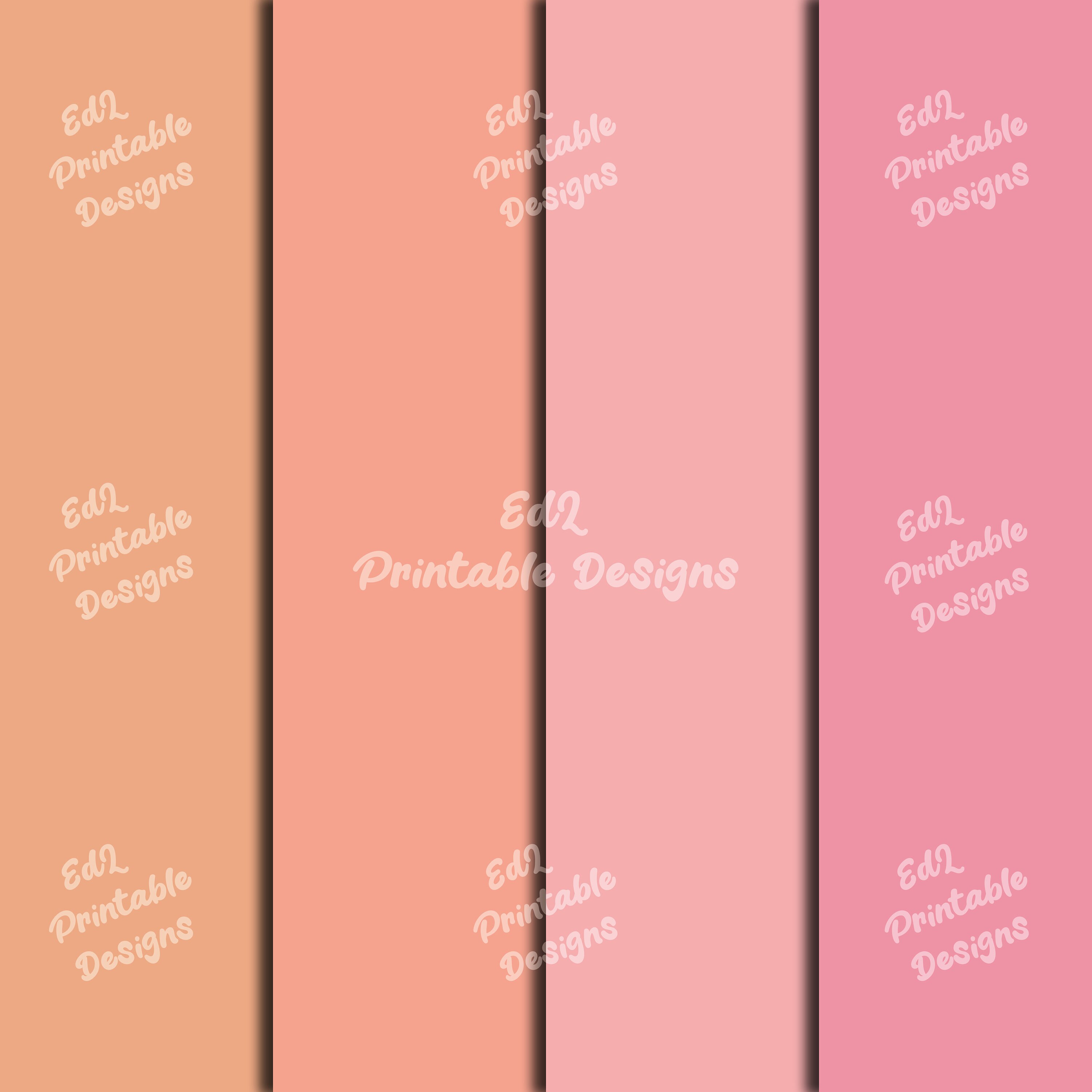 Pastel Colors Digital Paper Solid Soft Printable Background Etsy