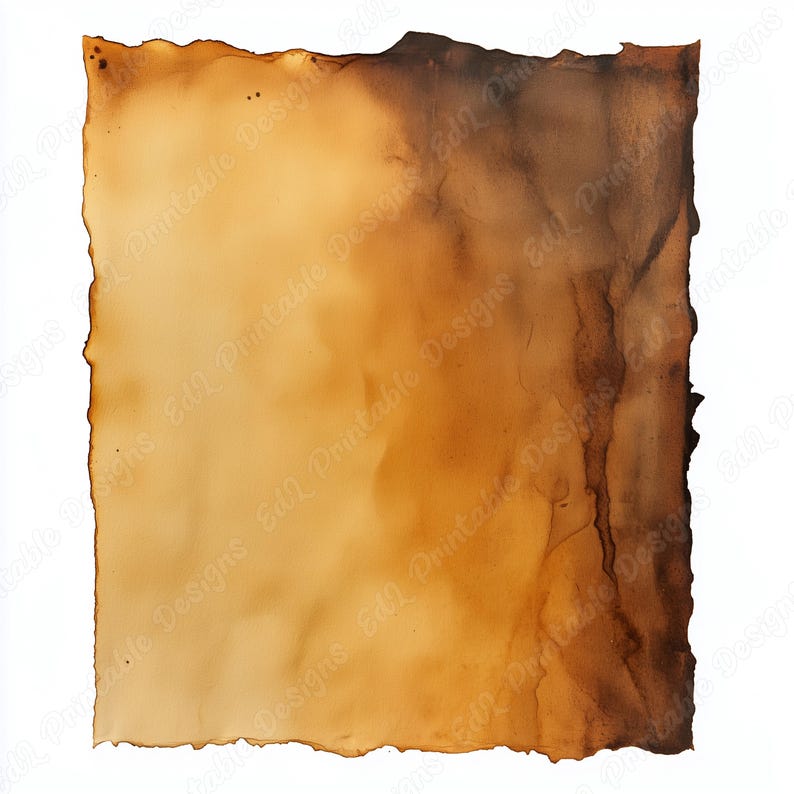 Distressed Papyrus Torn Parchment Clip Art, Aged Papyrus Texture (digital Download) - Etsy UK