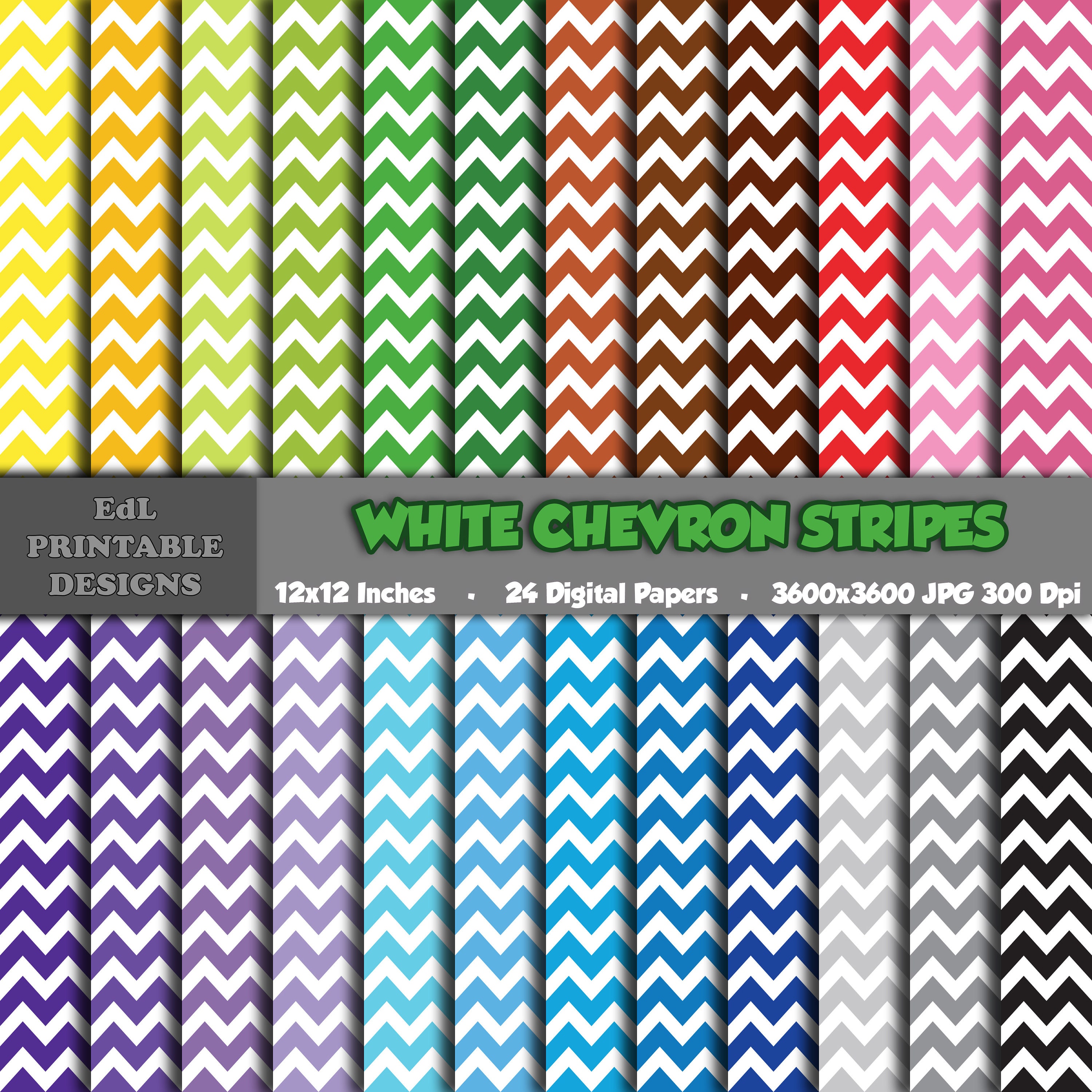 Zig Zag Papers - Etsy