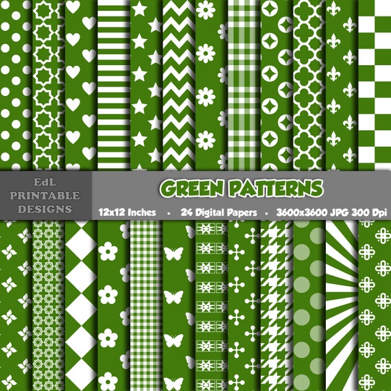 Scrapbook Paper Sage Green & Gold Double Sided Craft Paper For Card Making Or... | UK - View #5