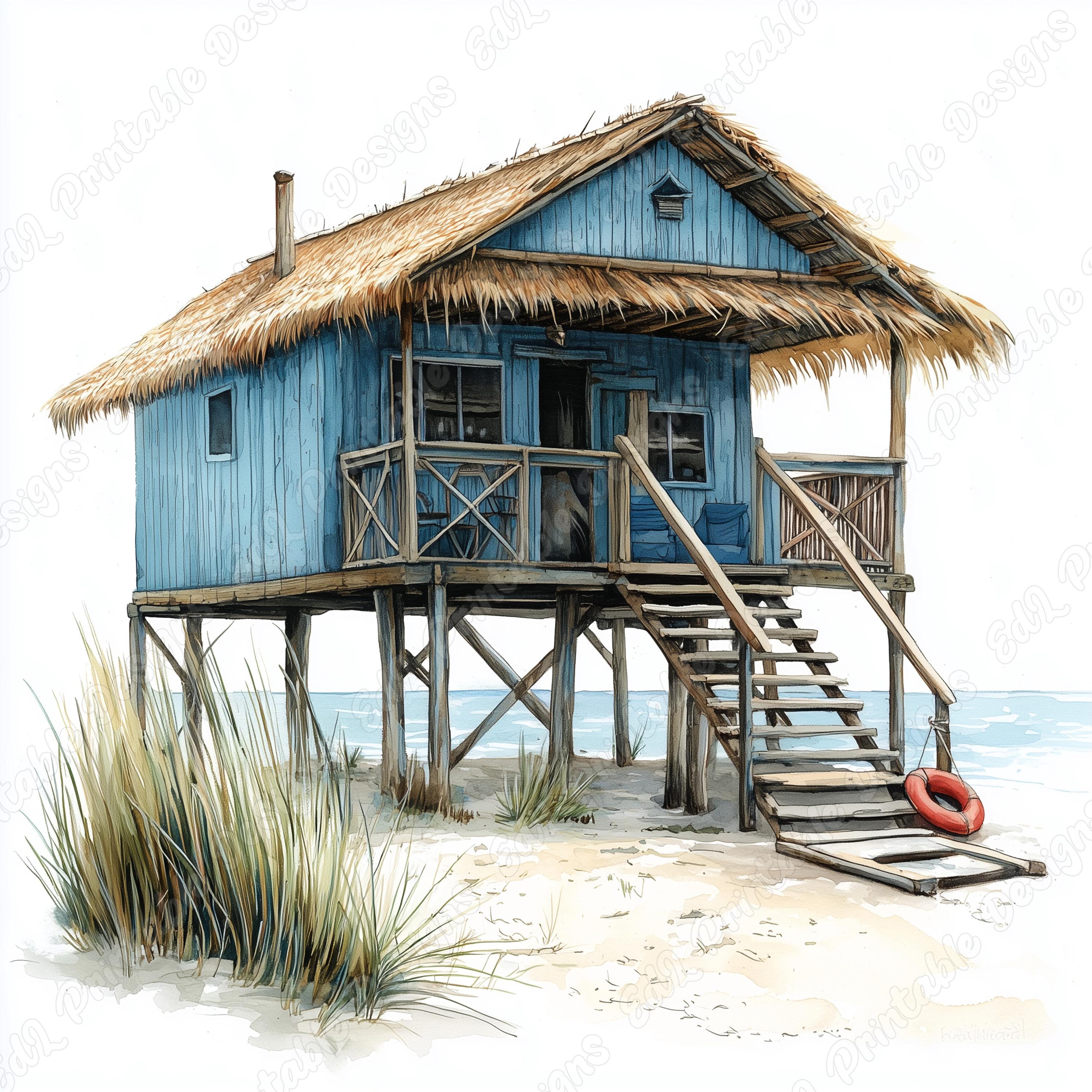 Casa rustica de playa - Etsy México, image size:3000x3000