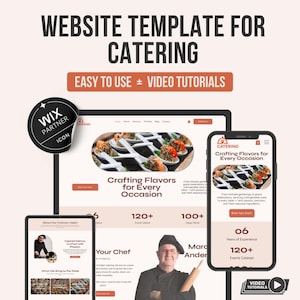 Gastgewerbe Website Template | Gastronomiebetrieb | Vertrauenswürdige Hochzeits-Catering-Experten | Optionen für die Lieferung von Gourmetspeisen