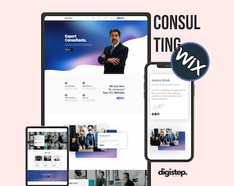 Wix Consulting Website Template: Professional Business Design