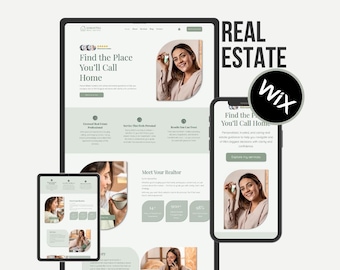 Plantilla de sitio web inmobiliario de Wix Studio: portafolio y servicios inmobiliarios