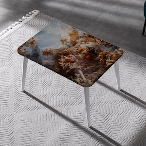 Kunst Leinwand, Weltkarte Leinwand Couchtisch, Kunst Leinwand Couchtisch, Abstrakt, riesige Leinwand, Raumdekor, Leinwand, Luxus Leinwand, Weltkarte