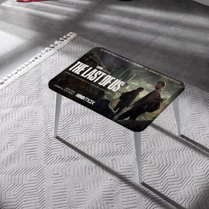 The Last of Us Canvas Coffee Table - TLOU Movie Poster Design for Gaming Enthusiasts and Modern Homes image 1