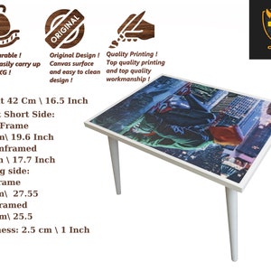 The Last of Us Canvas Coffee Table - TLOU Movie Poster Design for Gaming Enthusiasts and Modern Homes image 10