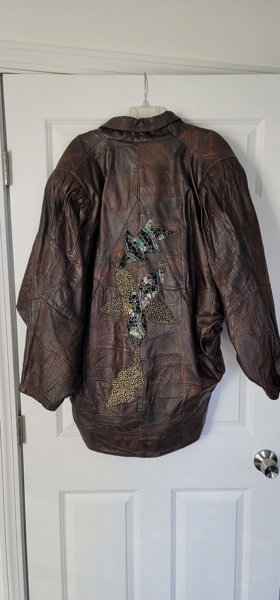 Unique Vintage Leather Jacket