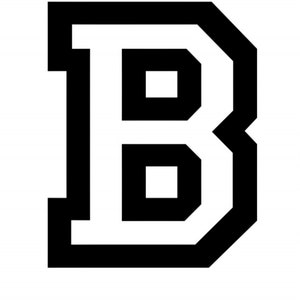 Large College Font - Etsy