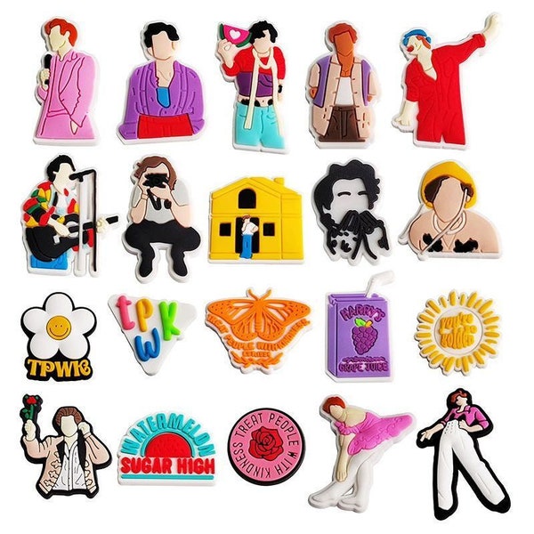 Harry Styles Charm for Crocs Etsy