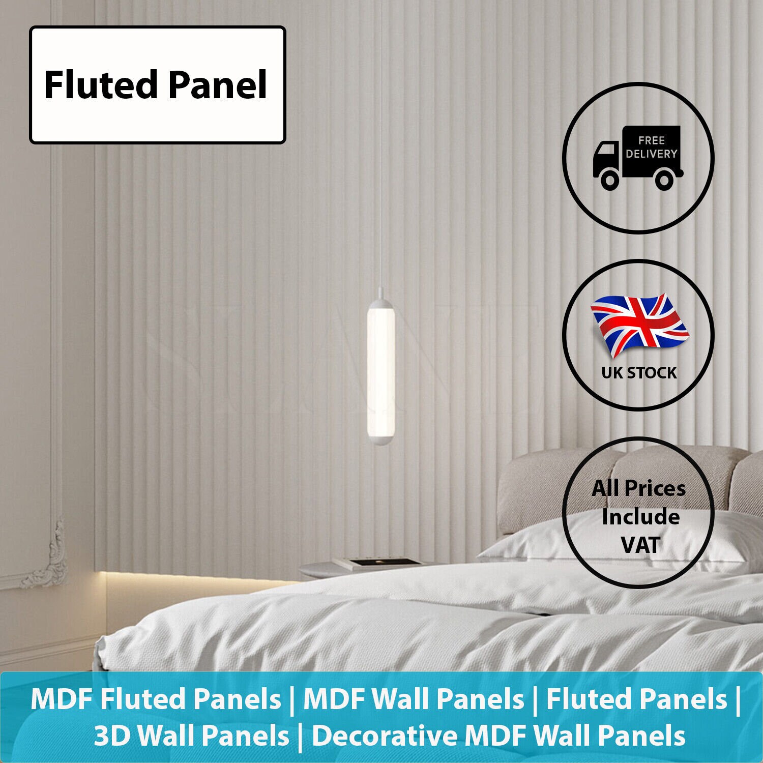 Decorative MDF Wall Panels Fluted Panels 3D Wall Panels Wood Wall Panels Etsy UK