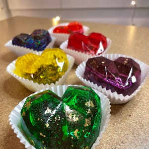 Handmade Heart Tea Bomb Gift Set, Herbal Tea