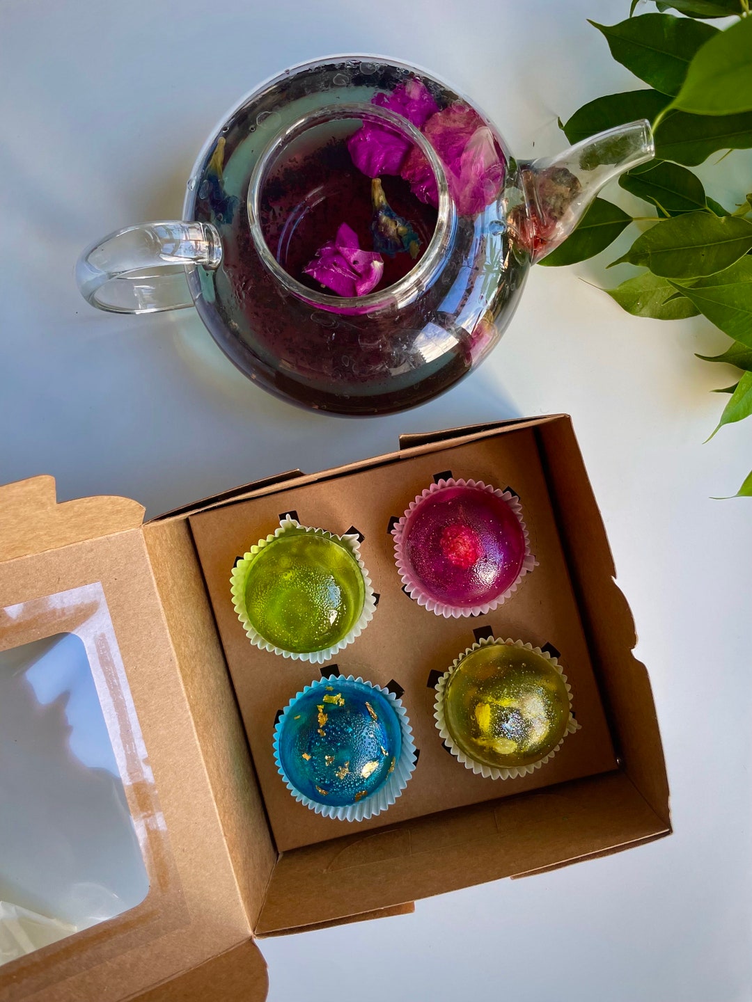 Handmade Tea Bombs Gift Sets Etsy UK