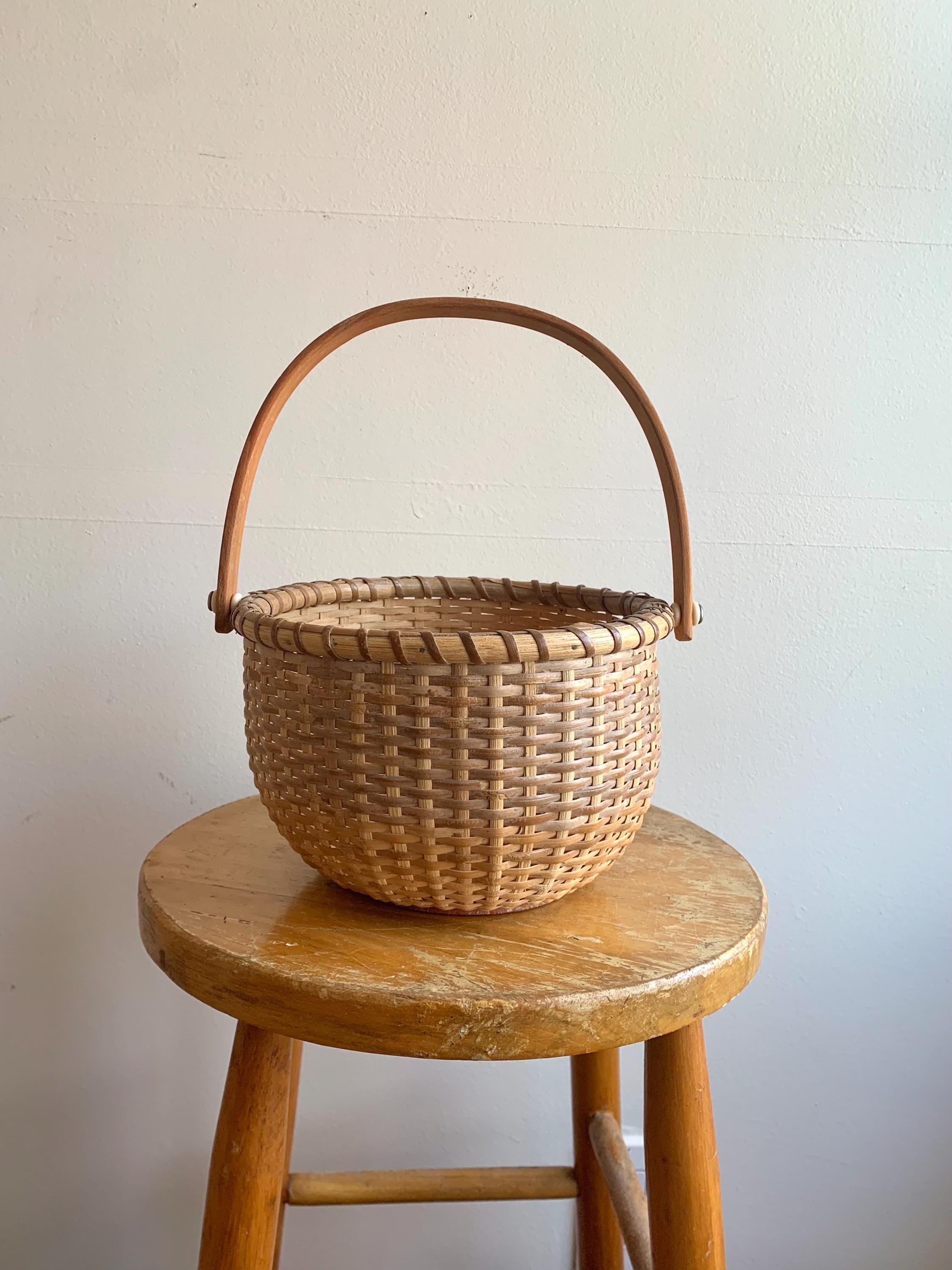 Nantucket Vintage Basket - Etsy