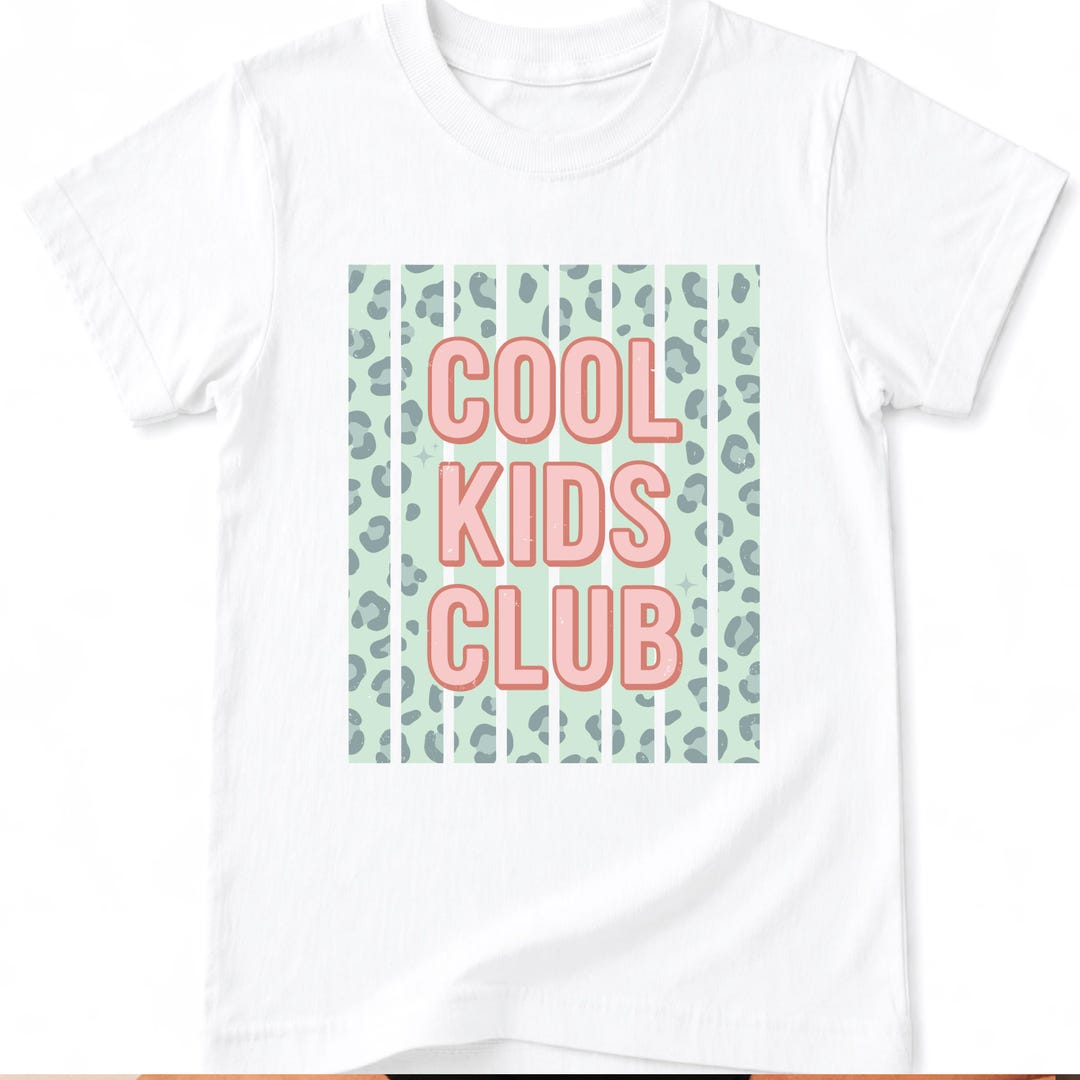Kids Club PNG, Spring Toddler Digital Design (PNG) - Etsy