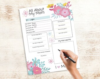 Mother's Day Printable Bundle, Mother's Day 5 Activities Bundle, Mother's Day Kid Games, Mother's Day Classroom, Fun For All