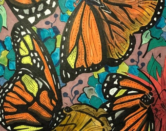 Monarchs 8.5” x 11”