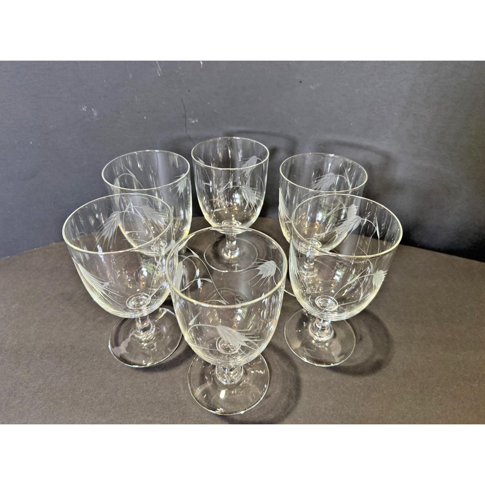 Wheat Etched Crystal - Etsy