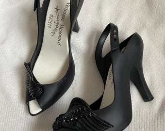 Vivienne Westwood Melissa (size Eu 38) Cherry Shoes Iconic - Etsy