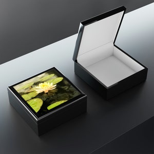 Water Lily Jewelry Box