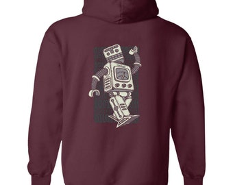 Roboter Hoodie (Closeout)