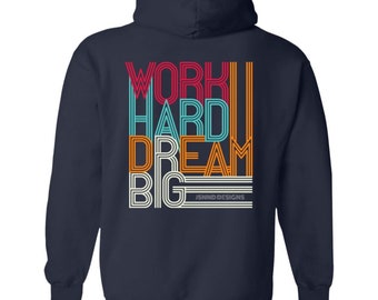 Work hard Pullover Hoodie (Closeout)
