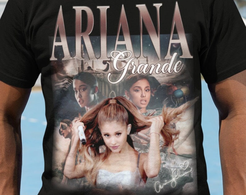 Ariana grande 90s inspired vintage t-shirt - ariana grande vintage bootleg classic graphic tee - ariana grande vintage classic retro tee