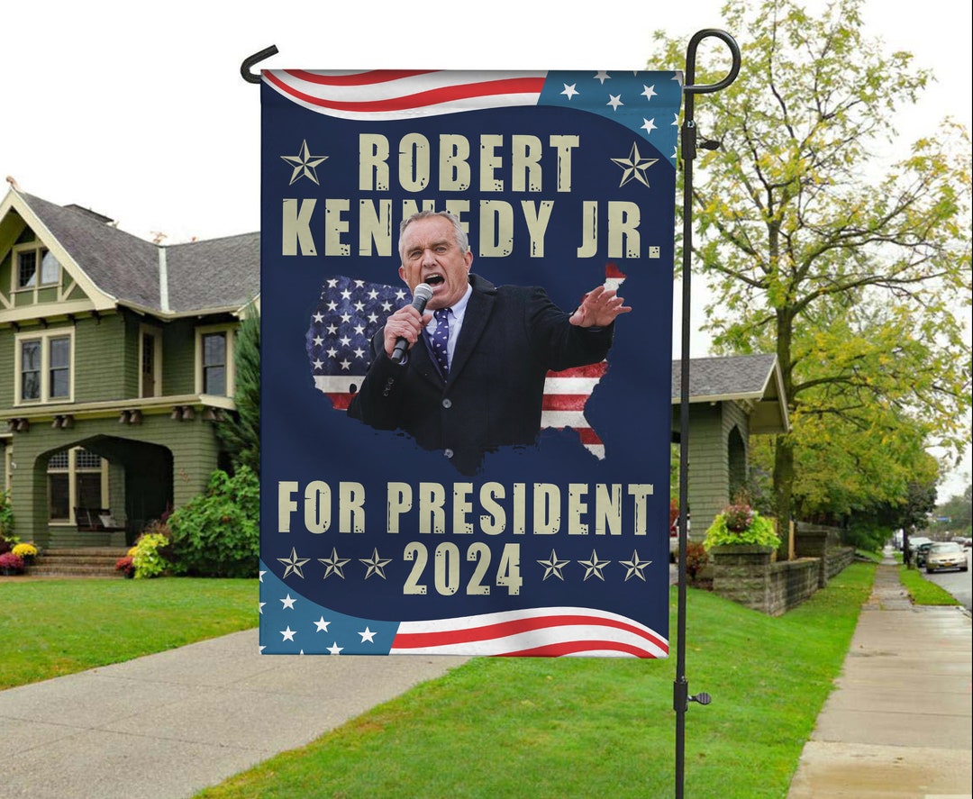 Robert F. Kennedy Jr. for President 2024 Flag Kennedy 2024 Etsy