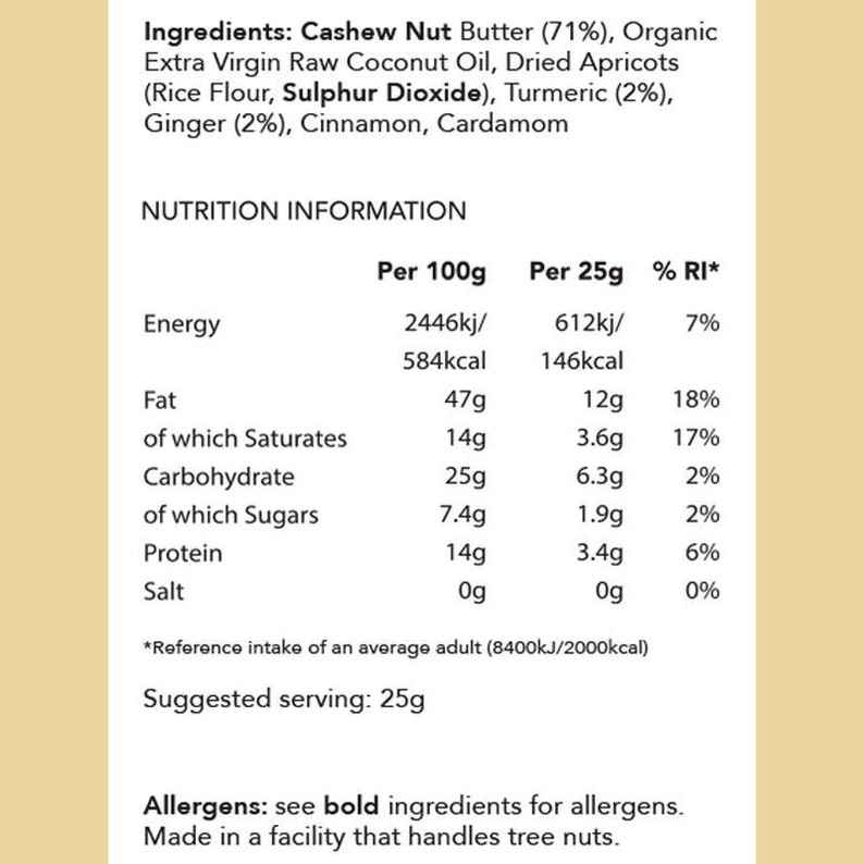 Award winning Immune Boost Cashew Butter image 4