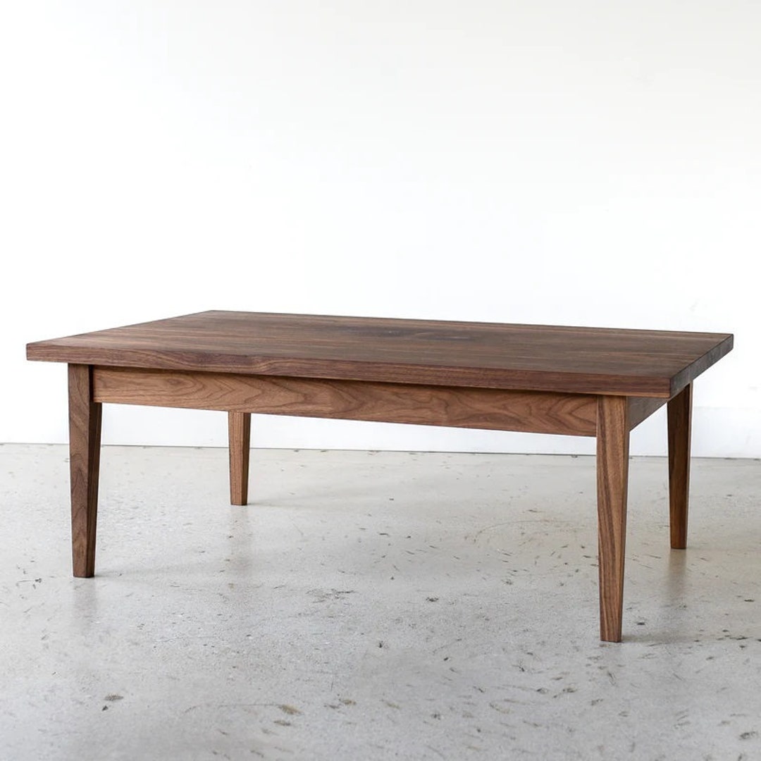 The terry Tapered Leg Coffee Table Etsy