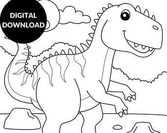 Dibujos de dinosaurios para colorear, Dinosaurios imprimibles, Dibujos para colorear