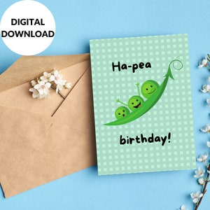 Carte d&#39;anniversaire imprimable drôle | Carte de voeux imprimable, carte d&#39;anniversaire drôle de téléchargement instantané | Carte à imprimer joyeux anniversaire