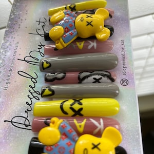 Yellow Kaws Set