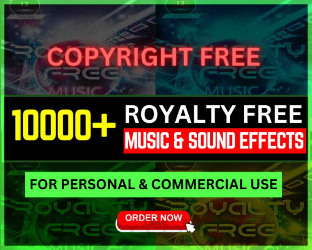 Premium Royalty Free Music and Sound Effects Library 10000 Etsy UK