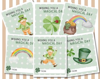Cute Printable St. Patrick's Day Cards | Cute Classroom St. Patrick's Cards