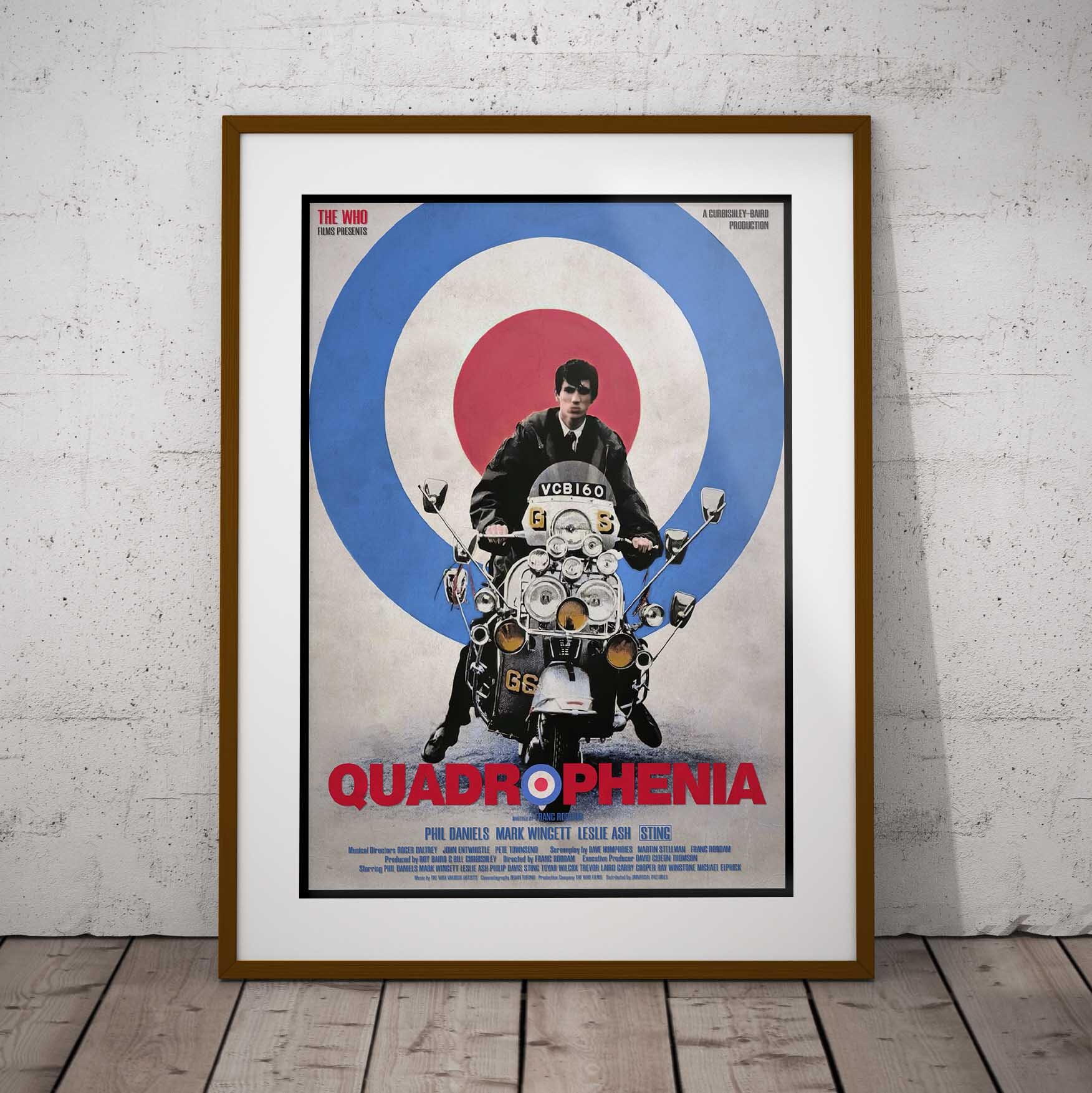 Discover Quadrophenia The Who Rare Posters - UK and USA Options EXCLUSIVE 2023