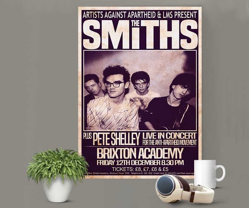 nyt år Forløber lade The Smiths 1986 Their Final Concert Multi-size Prints and - Etsy