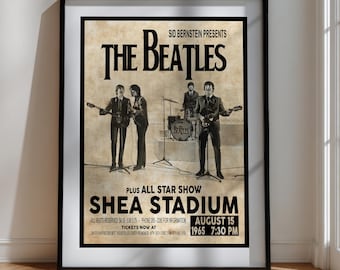 DIGITAL PRINTABLE FILE Only*** the Beatles Ticket Stub Artwork