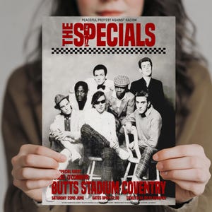 The Specials Final Coventry Concert 1981 - Multi-Size Prints and Posters - UK and USA Options EXCLUSIVE