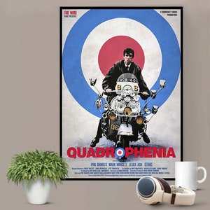 Quadrophenia The Who Rare - Impresiones y pósteres de varios tamaños - Opciones EXCLUSIVAS para el Reino Unido y los EE. UU.