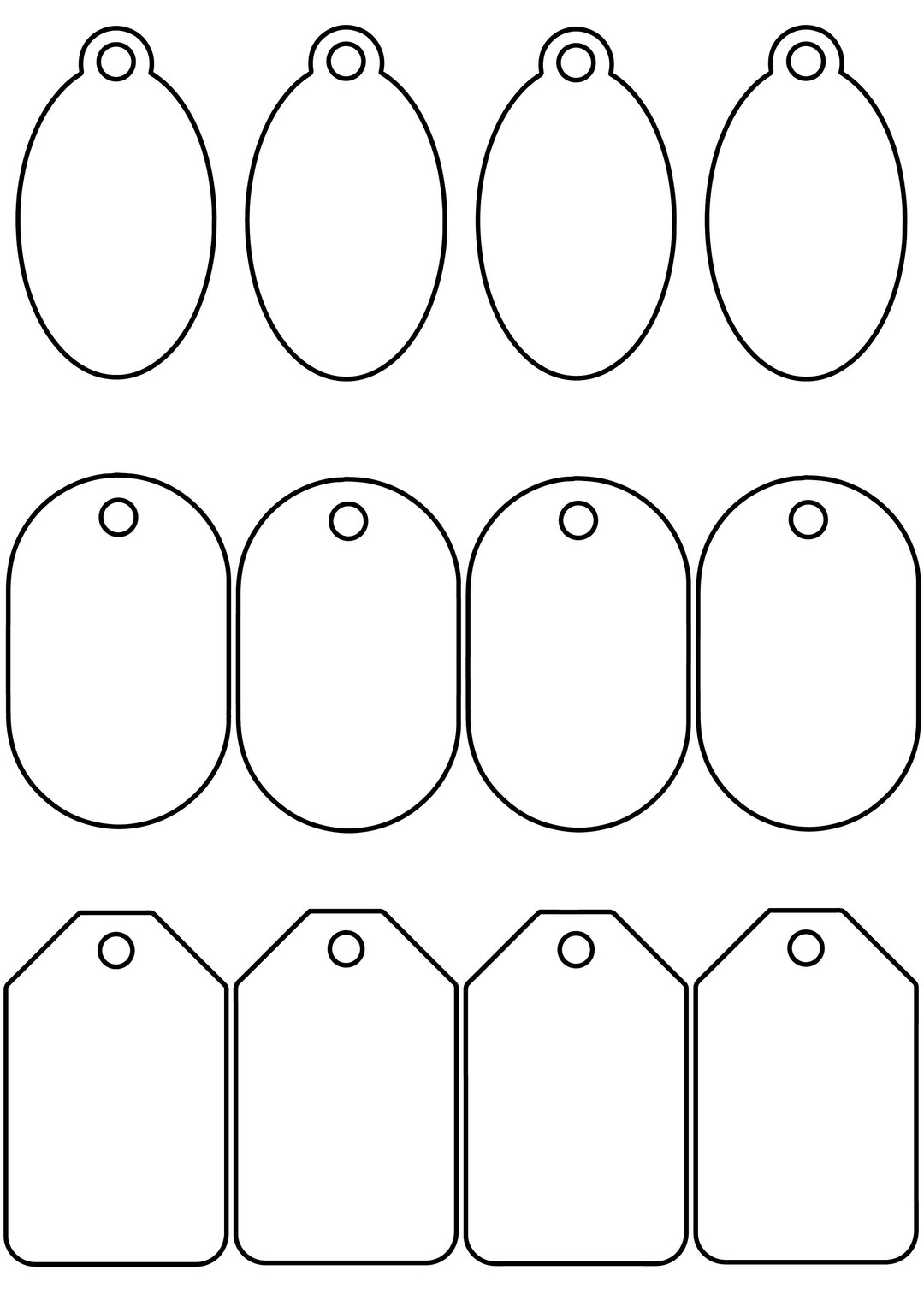 Plotter File Gift Tags, Labels SVG PNG AI Etsy