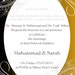 Custom Arabic or English Wedding Invitation Digital Download high ...