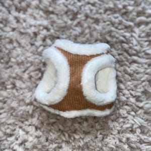 Brown Harness for Small Animals, Cat Harness, Kitten Harness, Rabbit Harness, Dog Harness, Puppy Harness, Harness, Escape Proof Cat Harness