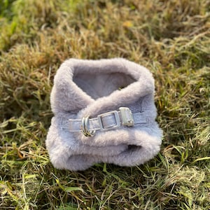 Grey Dog Harness, Dog Harness and Lead Set, Puppy Harness, Dog Winter Harness, Cute Dog Accessories, Dog Accessories, Puppy Training