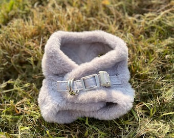 Grey Dog Harness, Dog Harness and Lead Set, Puppy Harness, Dog Winter Harness, Cute Dog Accessories, Dog Accessories, Puppy Training